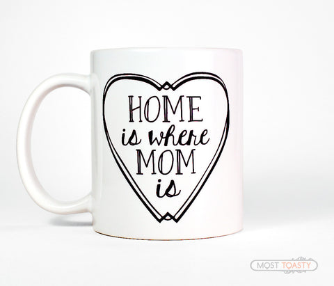 Home Is Where Mom Is Coffee Mug