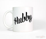 Hubby Wifey Wedding Gift Coffee Mug Set