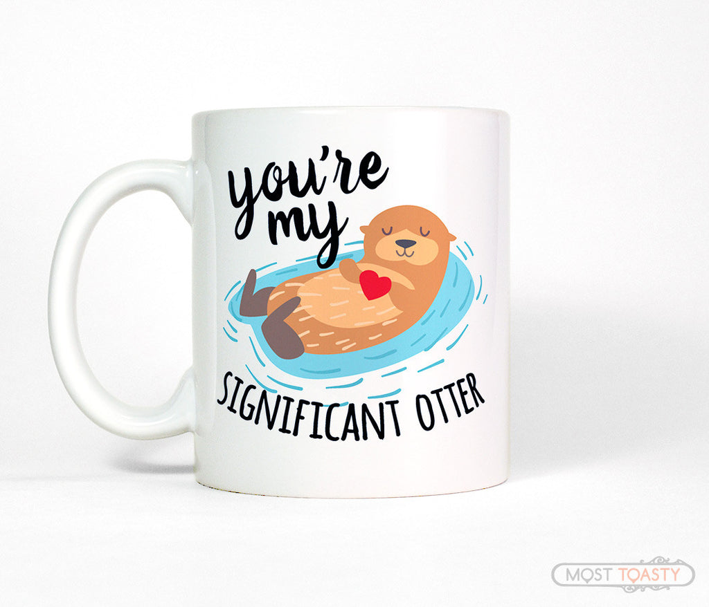 Significant Otter Coffee Mug, Otter Coffee Cup, Cute Otter Mug