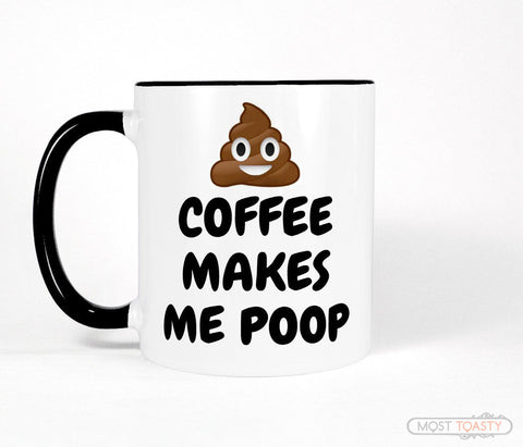 Funny Poop Emoji Ceramic Coffee Mug