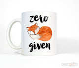 Zero Fox Given Funny Ceramic Coffee Mug